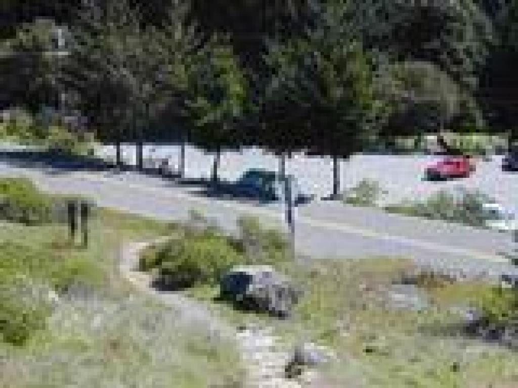 Trail crosses Panoramic