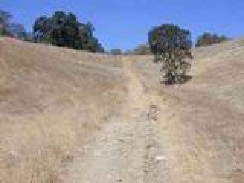A steep trail