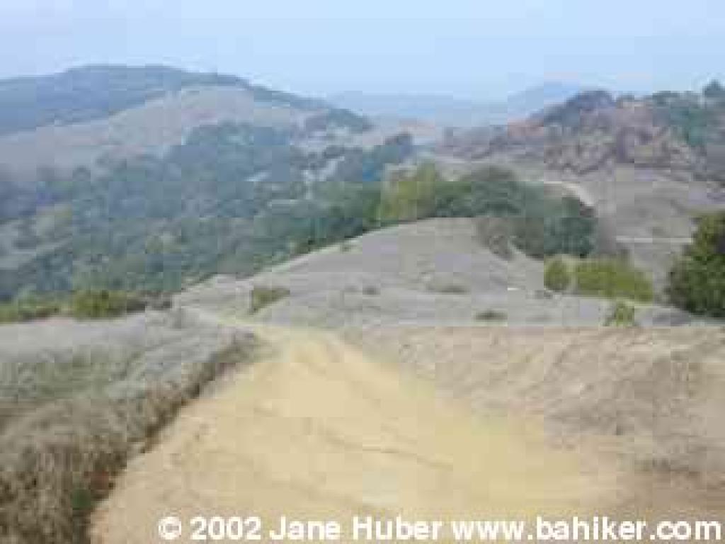 A descent on Terra Linda Ridge Fire Road