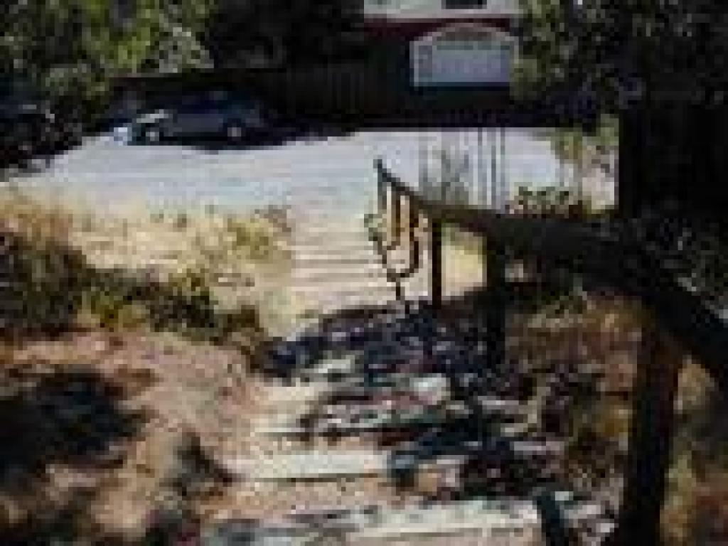 Steps to street