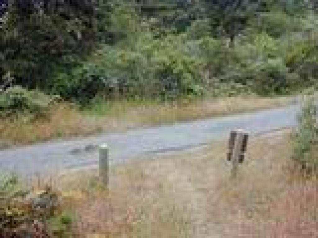 Crossing a private road