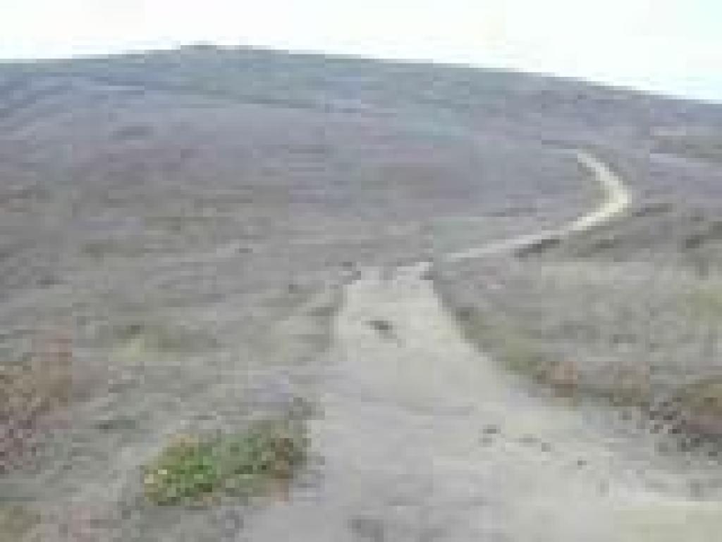 Approaching the first hill