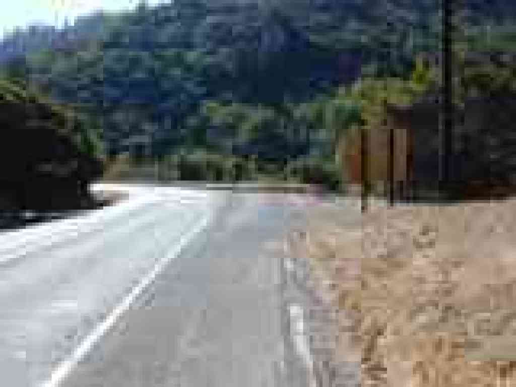 Junction with access road to Bothin Group Camp