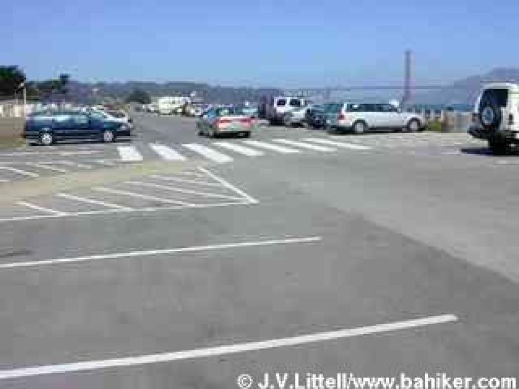 East Beach parking lot