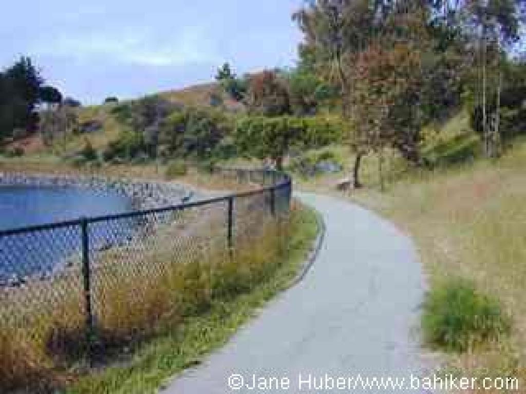 Skirting a reservoir
