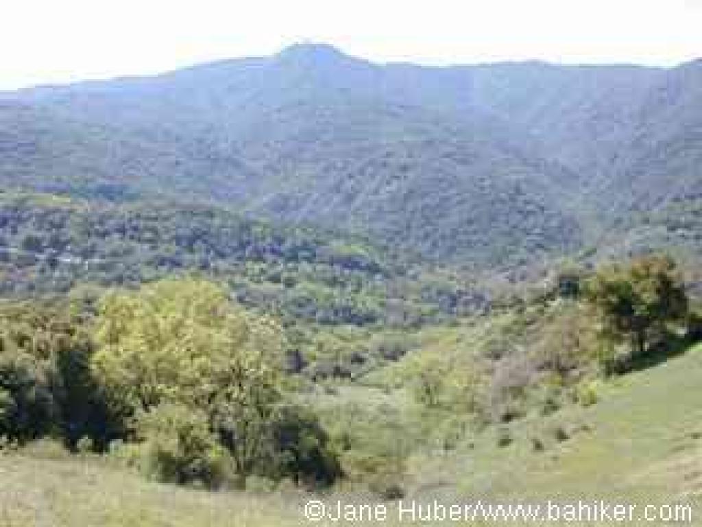 View west to Mount Umunhum