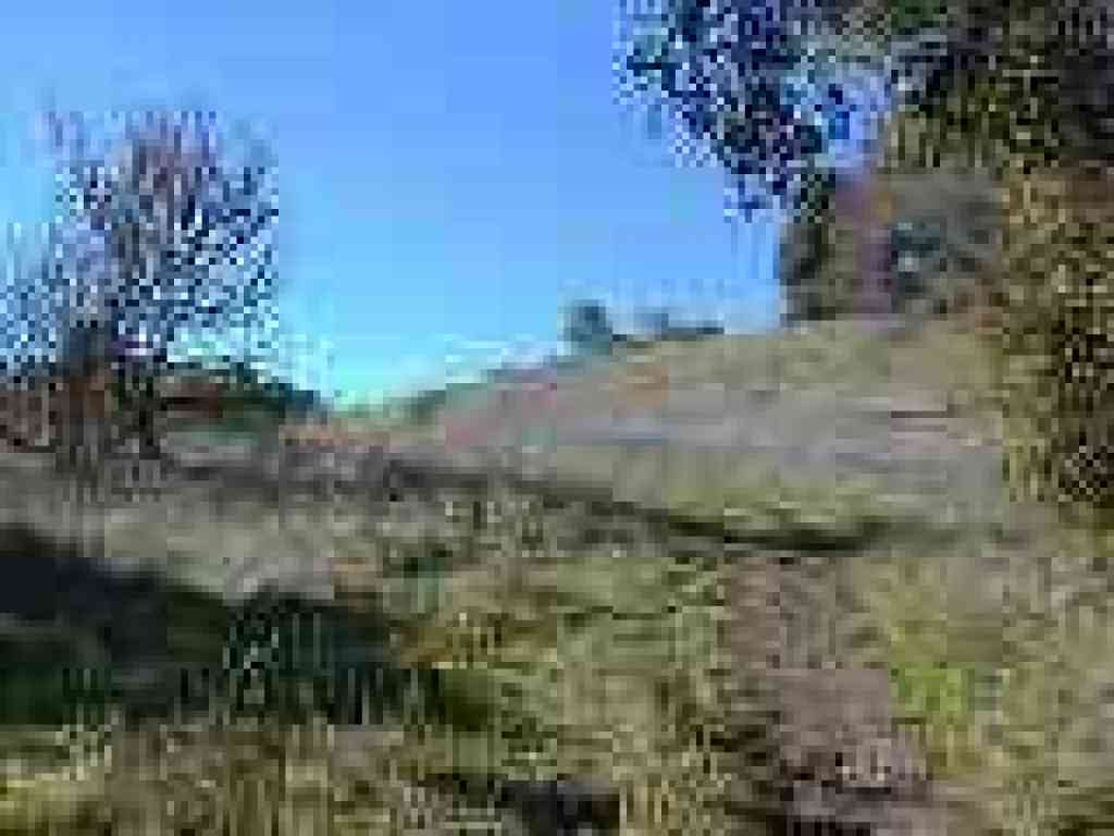 A steep ascent