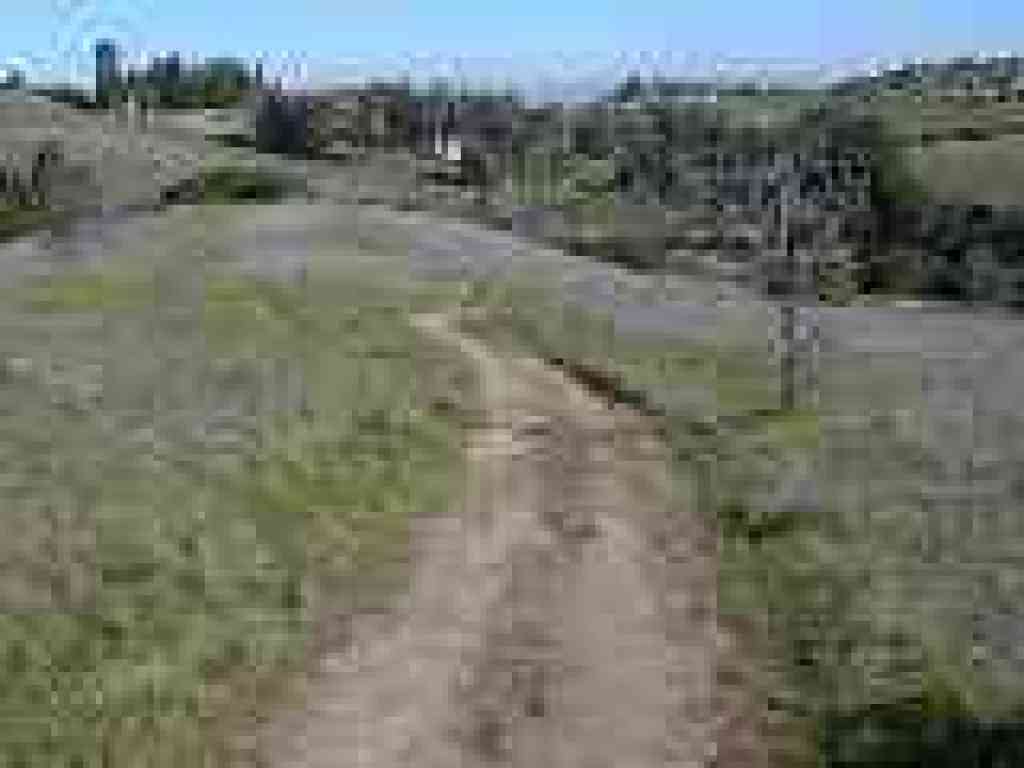 Meadowlark Trail drifts downhill and ends at Corte Madera Trail