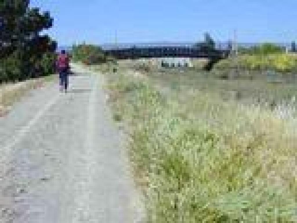 Approaching bridge
