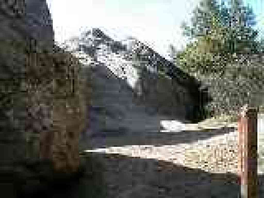 Junction at the top of the rocks