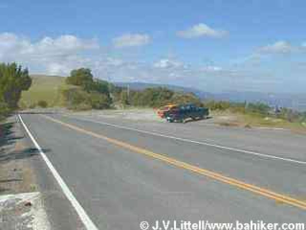 Vista Point parking on Skyline Boulevard