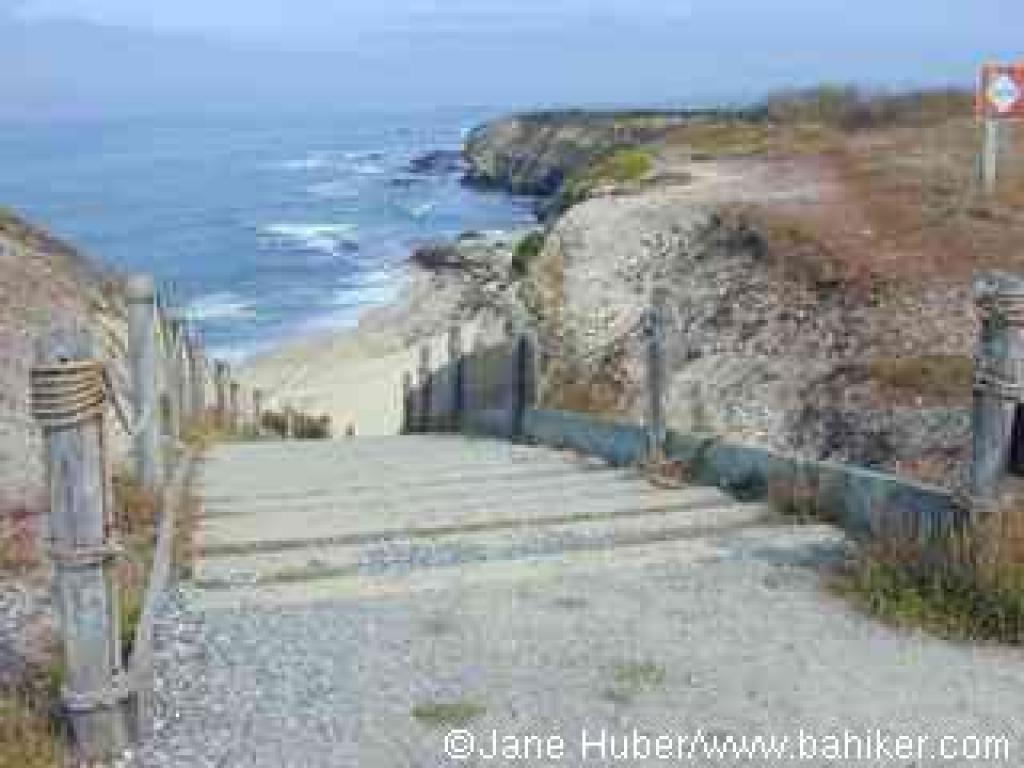 Steps to beach