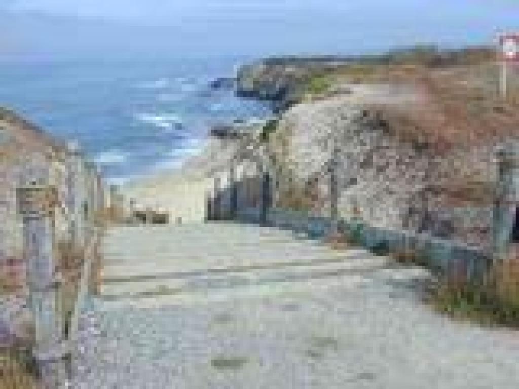 Steps to beach