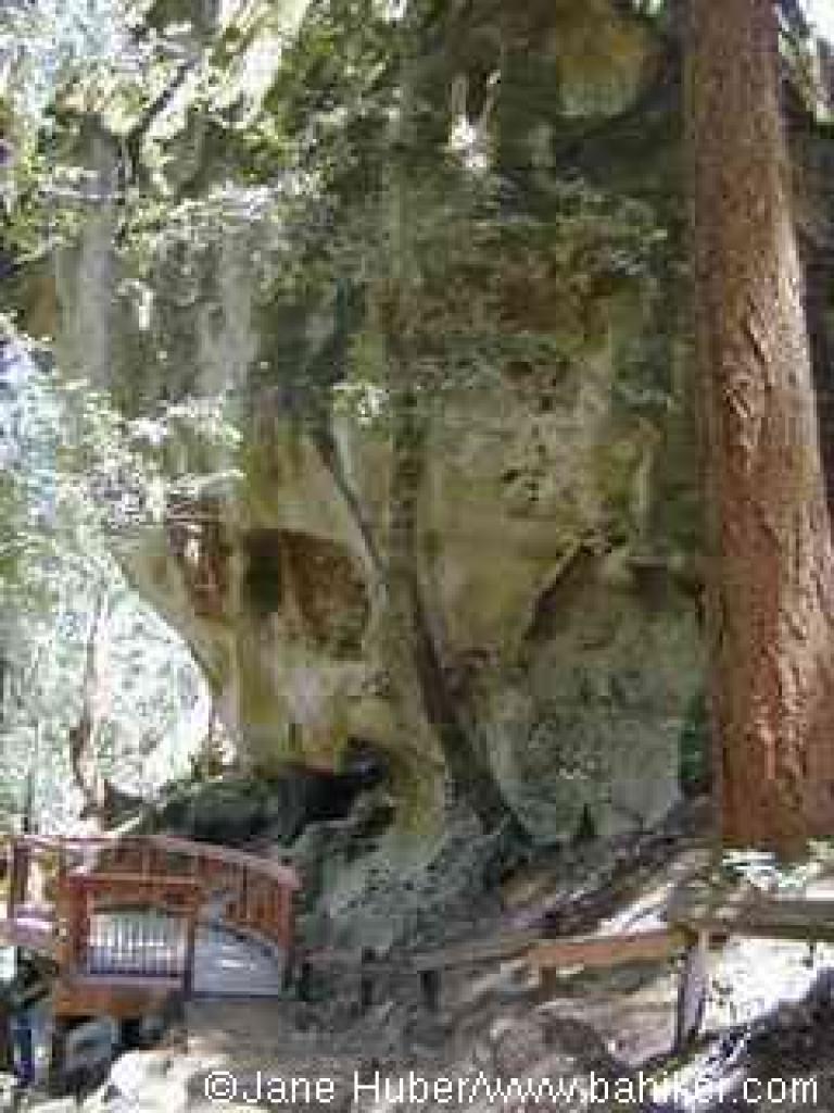 Viewing platform and sandstone formation