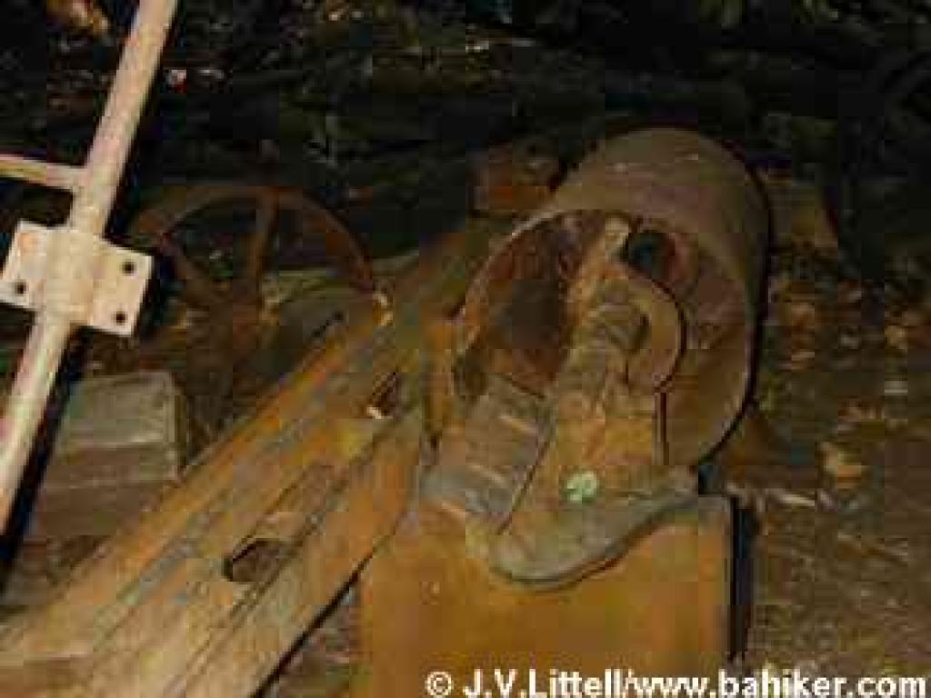 Equipment at Barrel Mill site