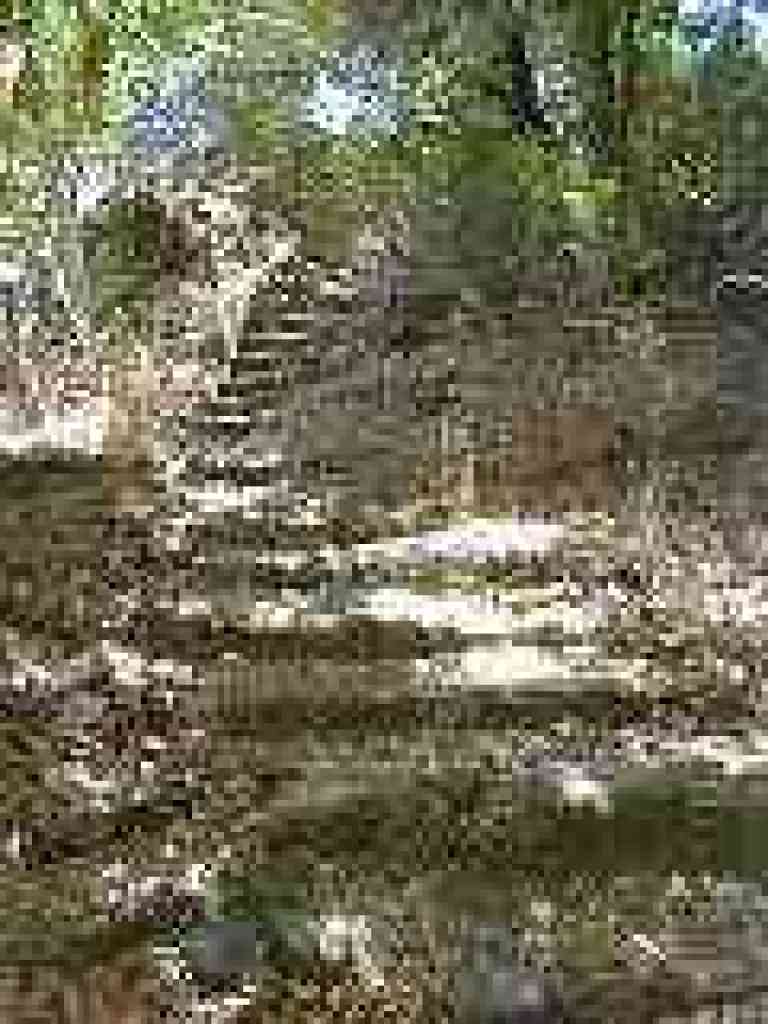 Old stone stairs