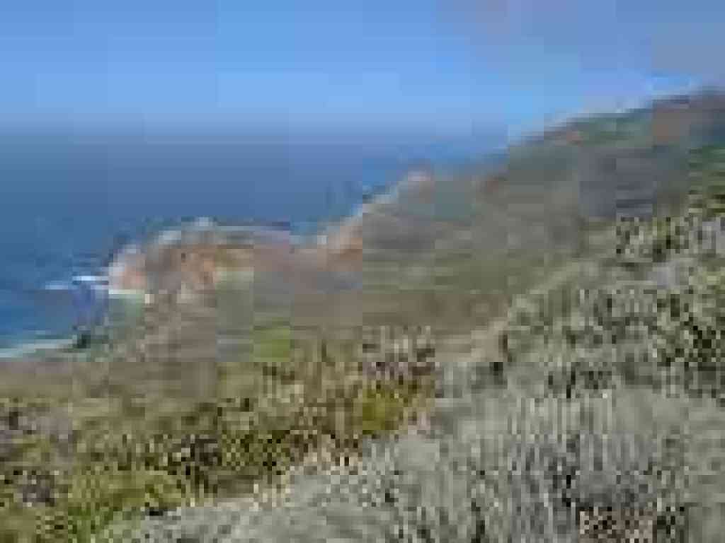 Looking north toward Devil's Slide