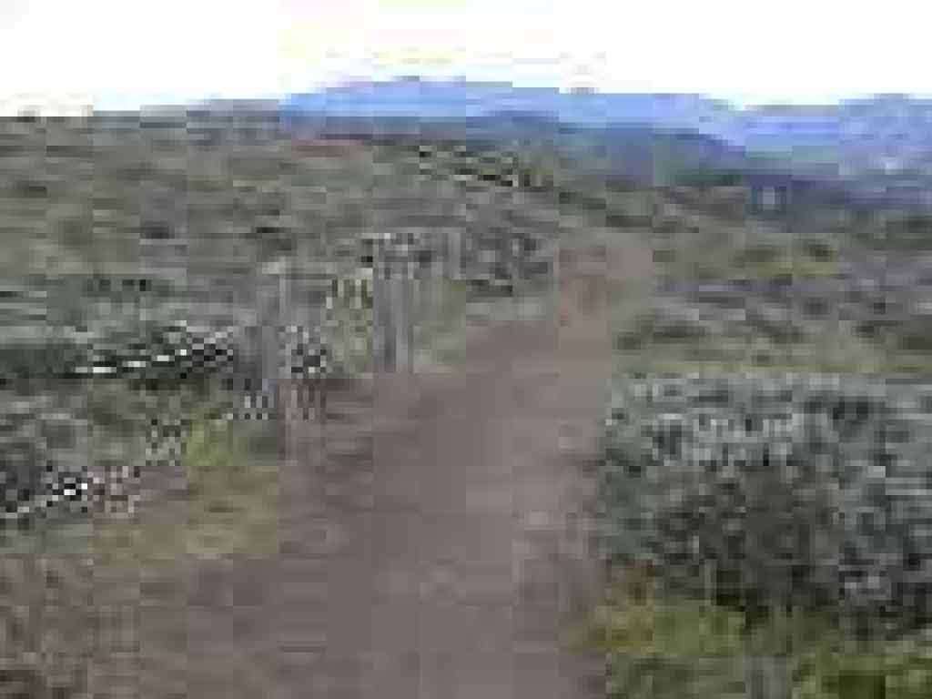 Montara Mountain looms to the south