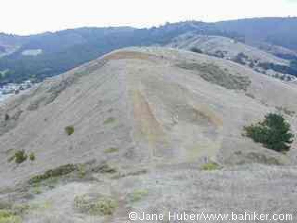 Descending from the hilltop