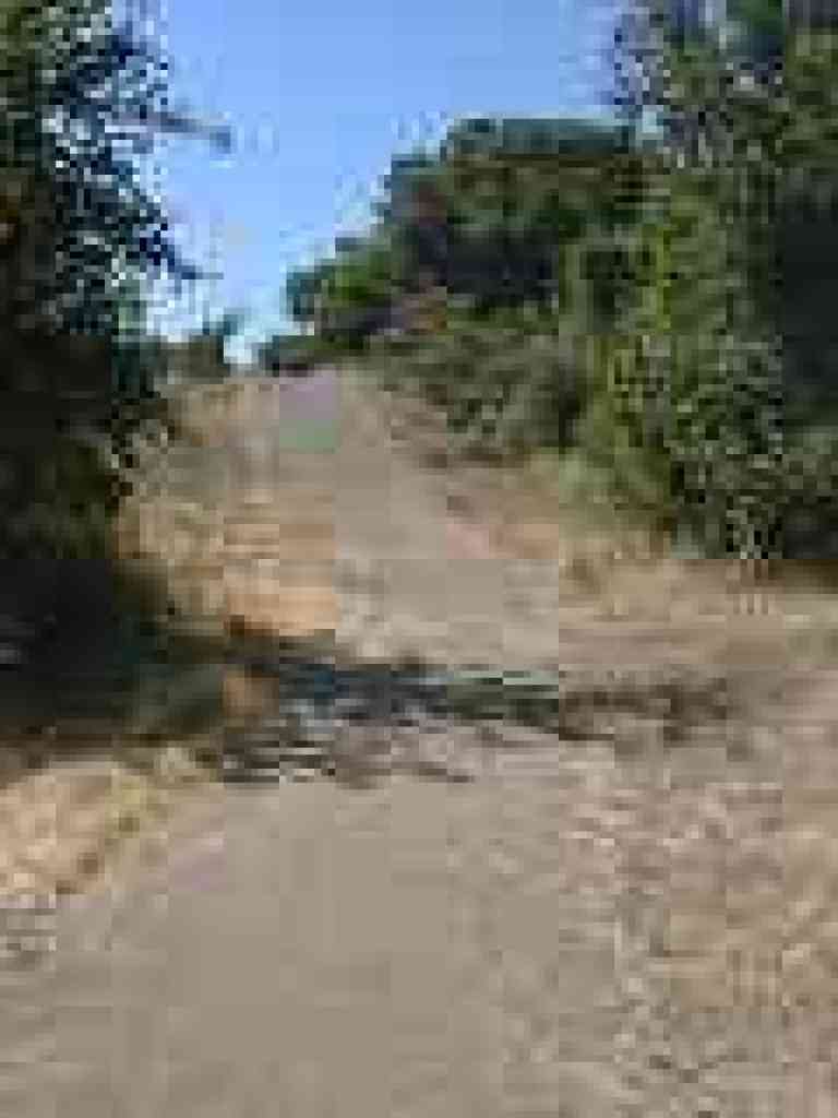 Brief uphill