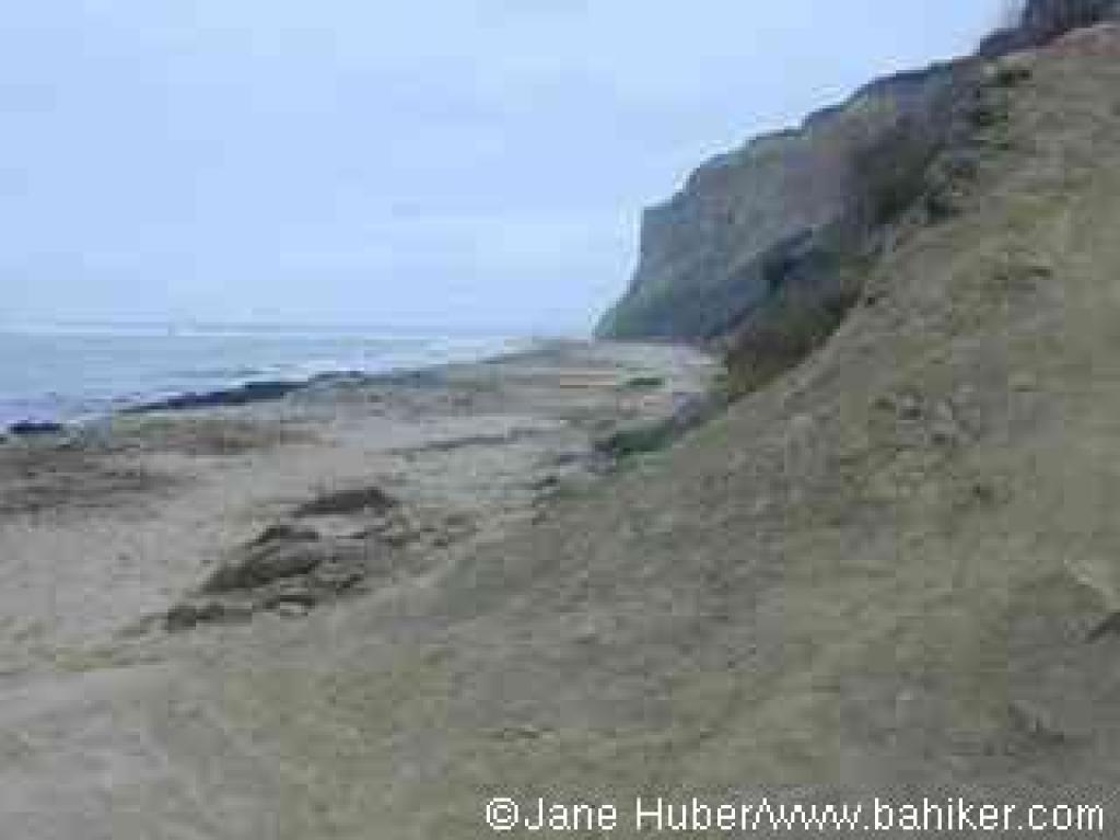 The beach at Pillar Point