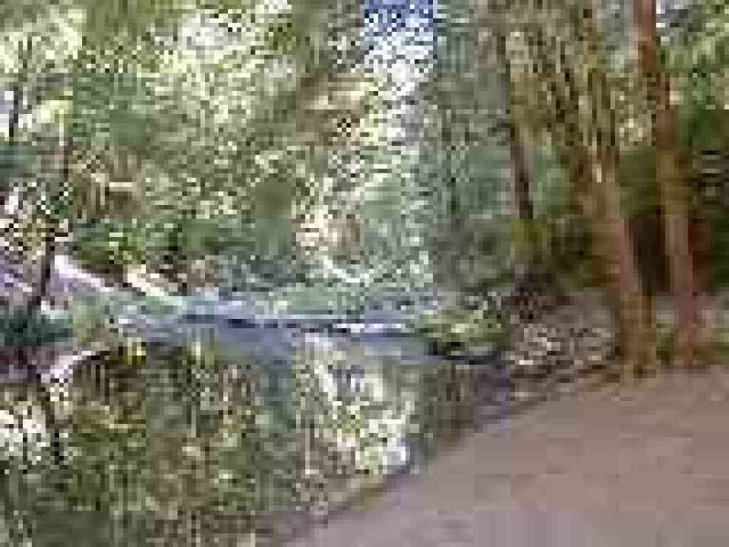 Scenic creek crossing