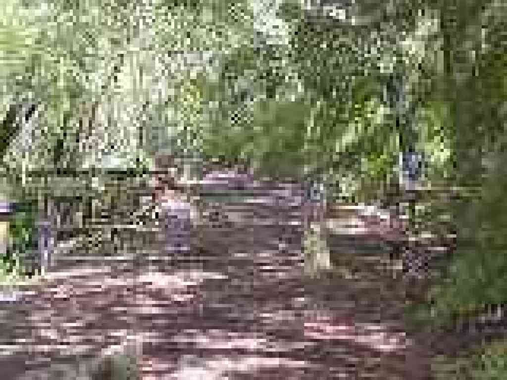 Gate at preserve boundary
