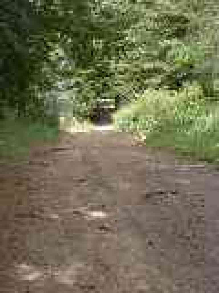 Steep drop