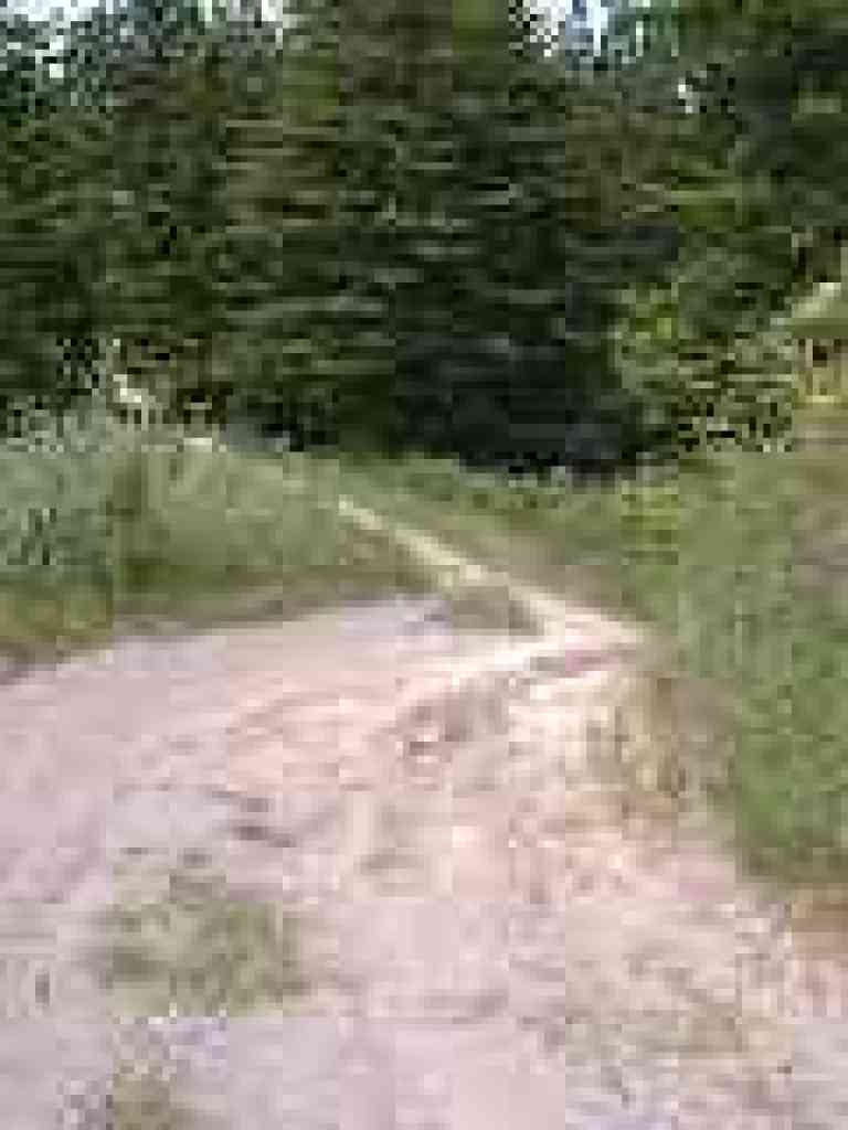 Very steep section