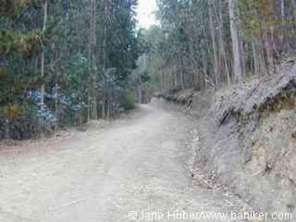 Ascending fire road