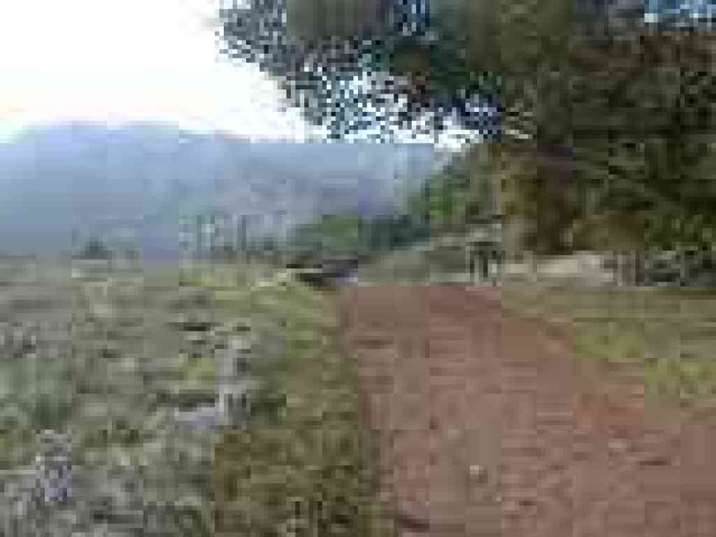 Photo of an approach to a junction