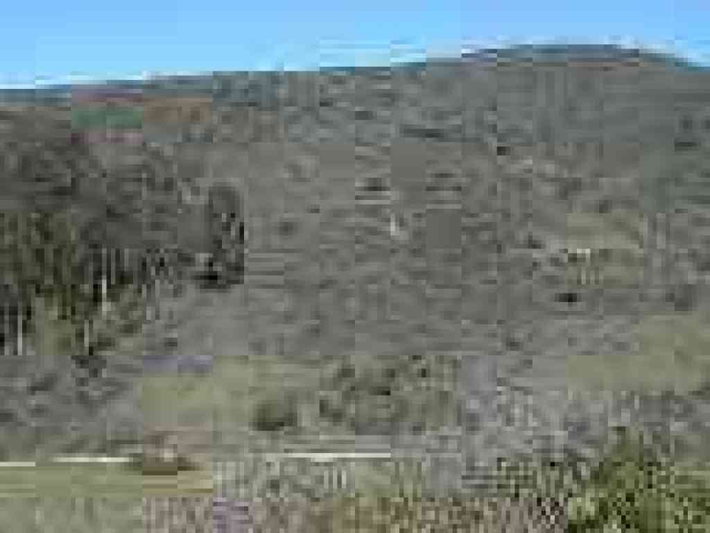 View across the valley