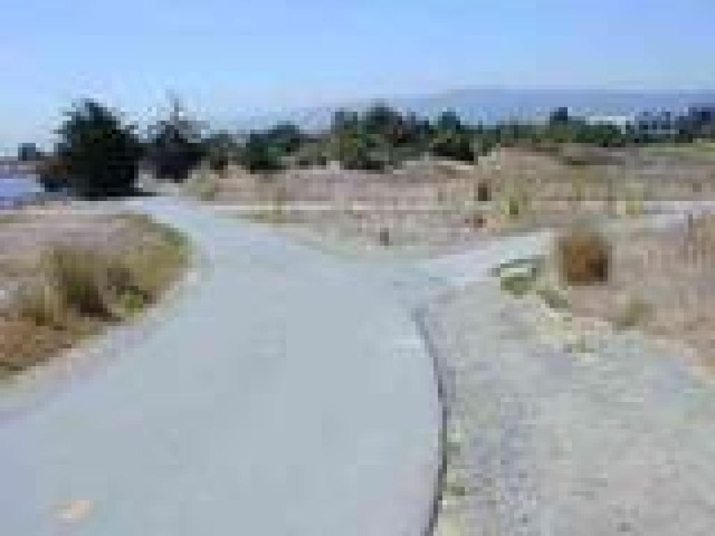 Junction near lake