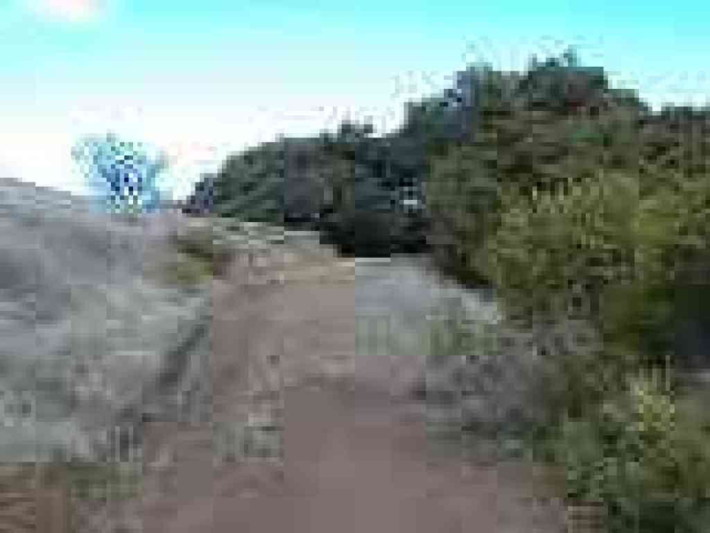 Nearing the crest