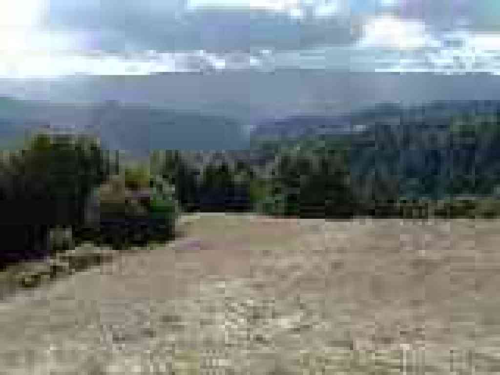 View west