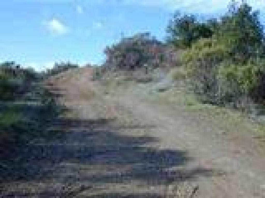 Slight uphill stretch