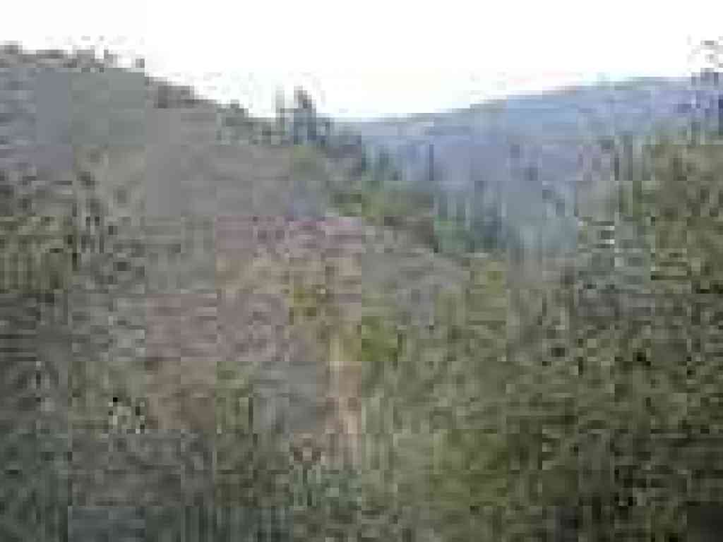 View across the canyon